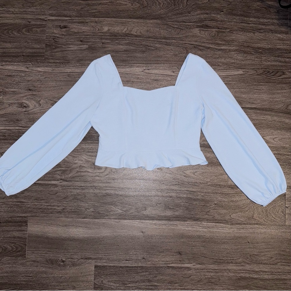Light Blue Women's Top